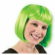 Ultimate Party Super Stores HOLIDAY: ST. PAT'S Neon Green Bob Wig