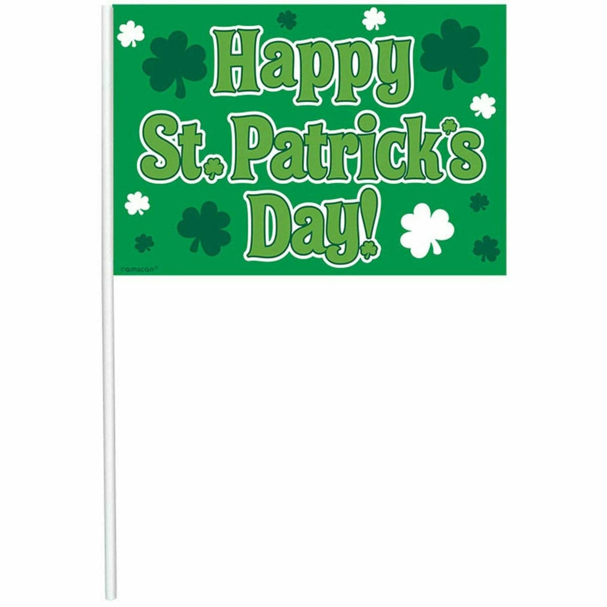 Ultimate Party Super Stores HOLIDAY: ST. PAT&#39;S St. Patrick&#39;s Day Plastic Flags