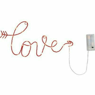 Ultimate Party Super Stores HOLIDAY: VALENTINES Light-up Cursive Love Sign Valentine's Day