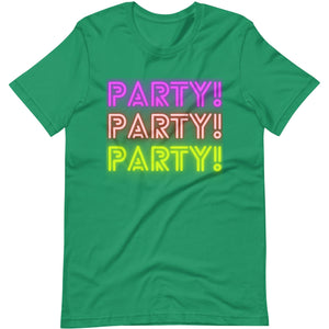 Ultimate Party Super Stores Kelly / XS PARTY!! Unisex t-shirt