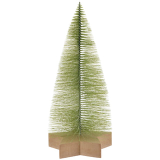 Bottle Brush Tree - Light Green 10"