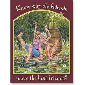 Ultimate Party Super Stores OLD FRIENDS BIRTHDAY-CARD