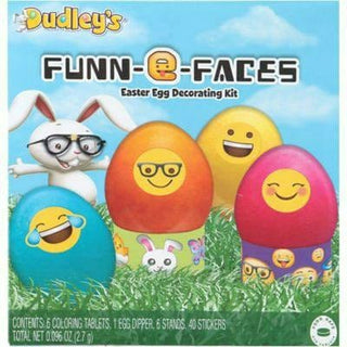 Smiley Easter Egg Decorating Kit 52pc