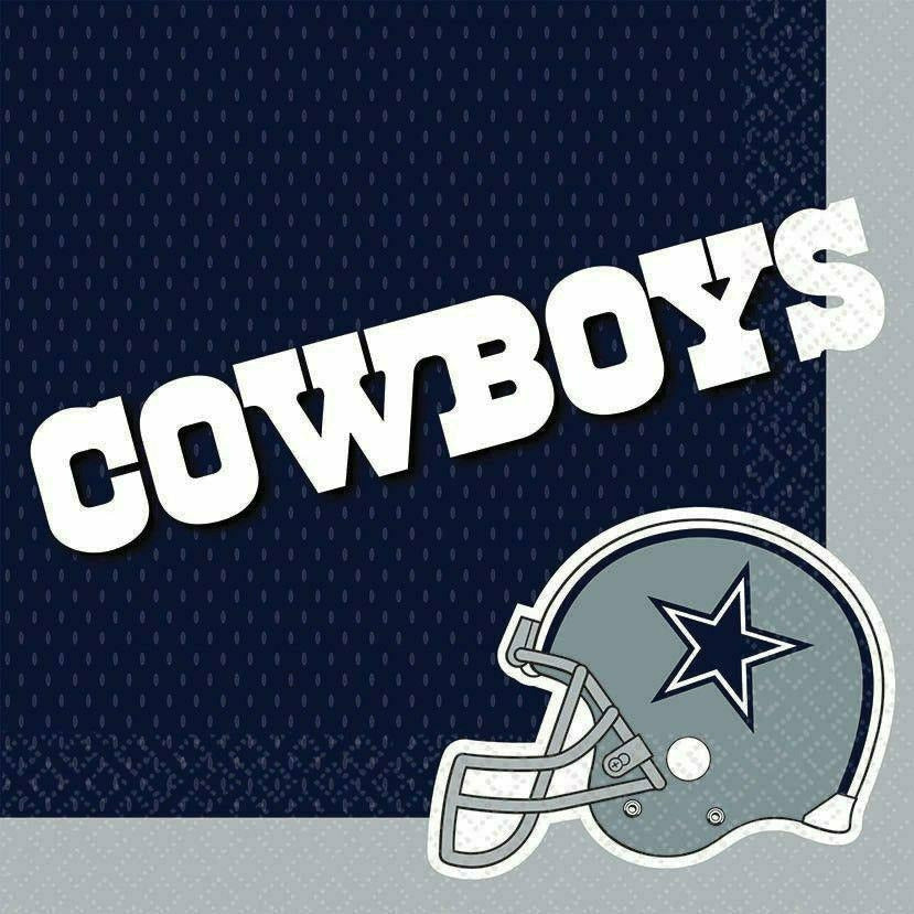 Ultimate Party Super Stores THEME: SPORTS Dallas Cowboys Lunch Napkins