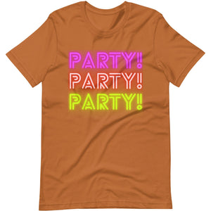 Ultimate Party Super Stores Toast / XS PARTY!! Unisex t-shirt