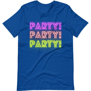 Ultimate Party Super Stores True Royal / S PARTY!! Unisex t-shirt