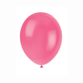 Unique BALLOONS 12&quot; Latex Balloons, 50ct - Candy Pink