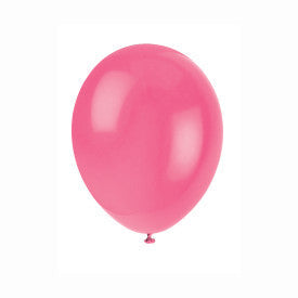 Unique BALLOONS 12" Latex Balloons, 50ct - Candy Pink