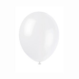 Unique BALLOONS 12&quot; Latex Balloons, 50ct - Linen White