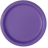 Unique BASIC Neon Purple Paper Dessert Plates