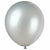 Unique Industries BALLOONS 12" Latex Balloons, 8ct - Silver