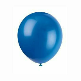 Unique Industries BALLOONS 5" Latex Balloons, 72ct - Royal Blue