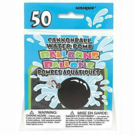 Unique Industries BALLOONS Cannonball Shaped Water Bomb Balloons