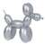 Unique Industries BALLOONS Metallic Silver Dog Shaped Balloon Weight