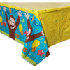 Unique Industries BIRTHDAY: JUVENILE Curious George Plastic Party Tablecover