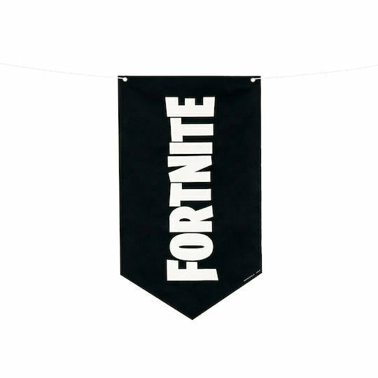 Unique Industries BIRTHDAY: JUVENILE Fortnite Fabric Pennant Banner