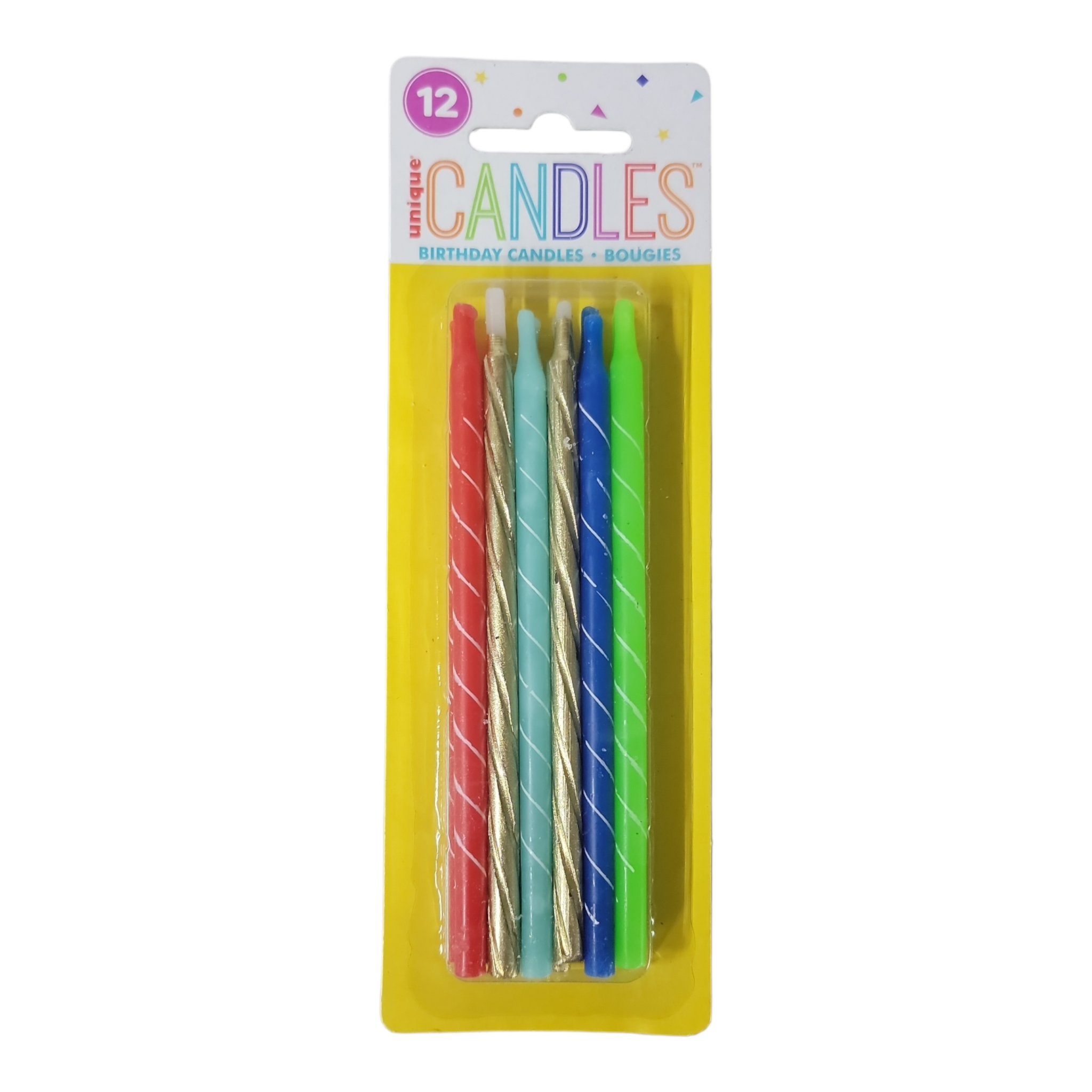 Kit bougies d'anniversaire png - Birthday candles