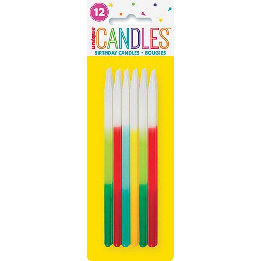 Unique Industries CANDLES Ombre Birthday Candles