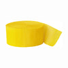 Unique Industries DECORATIONS HOT YELLOW CREPE STREAMER