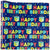 Unique Industries GIFT WRAP Peppy Birthday Gift Wrap