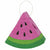 Unique Industries LUAU Mini Watermelon Pinata Decoration, Multicolour