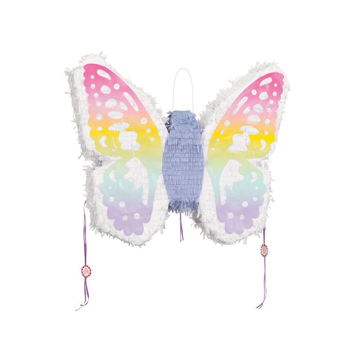 Unique Industries PINATAS Butterfly 3D Pull String Pinata