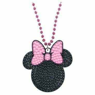 unique party Minnie Mouse Pendant Necklace Black