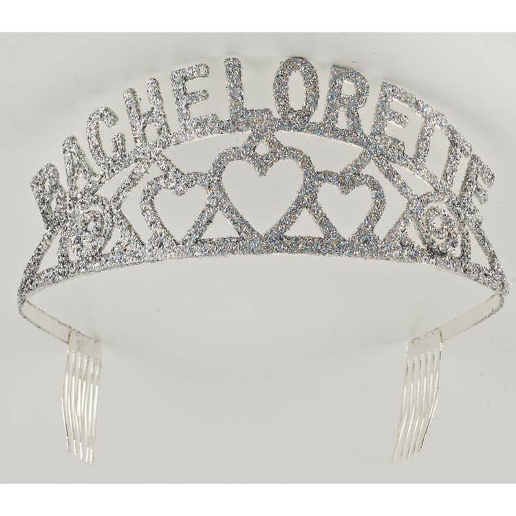 Bachelorette-Glitter Tiara