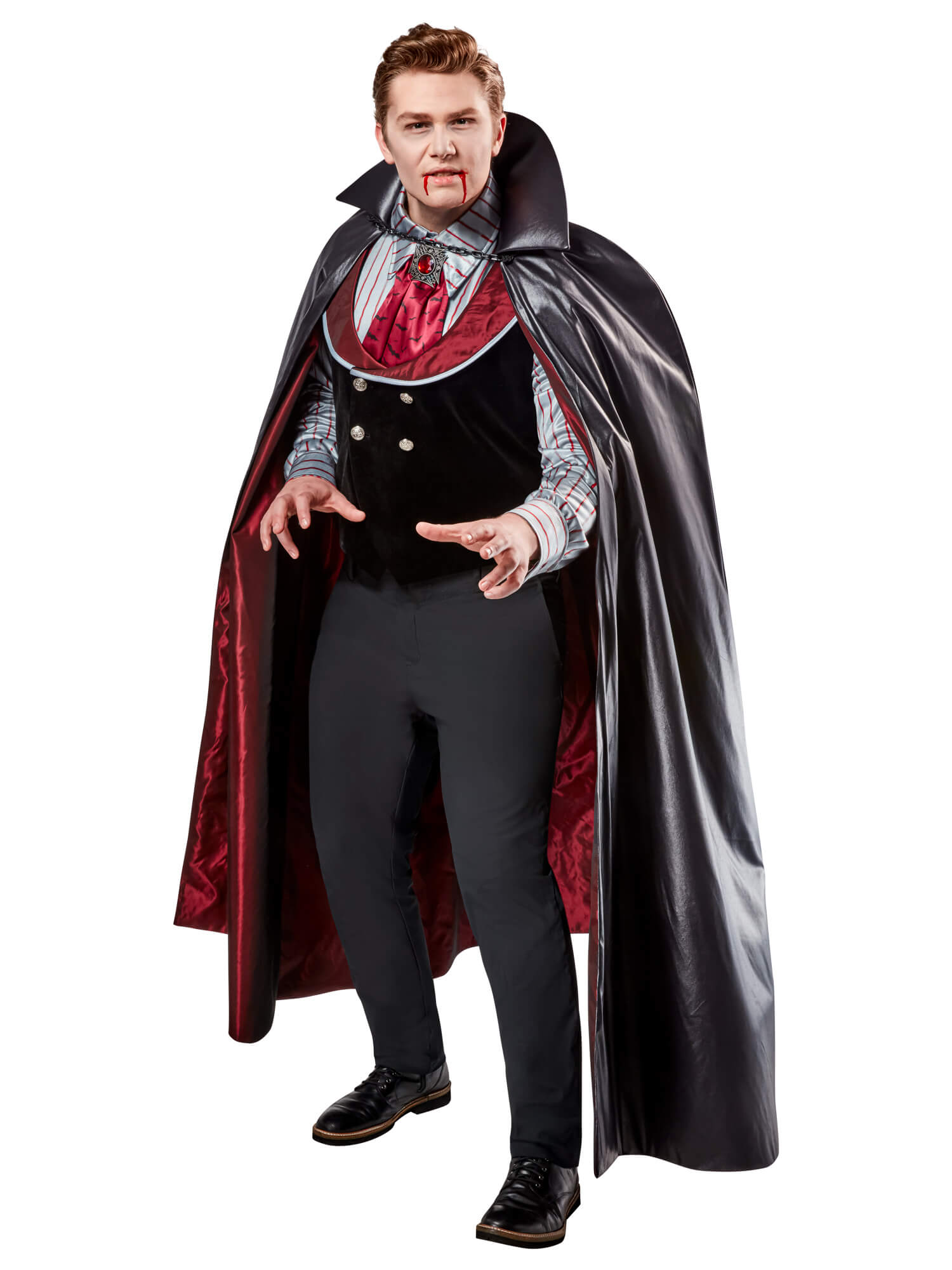 Mens Vampire Costume - Plus