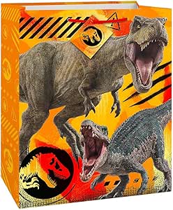 Jurassic World 3 Large Gift Bag I Pack of 1