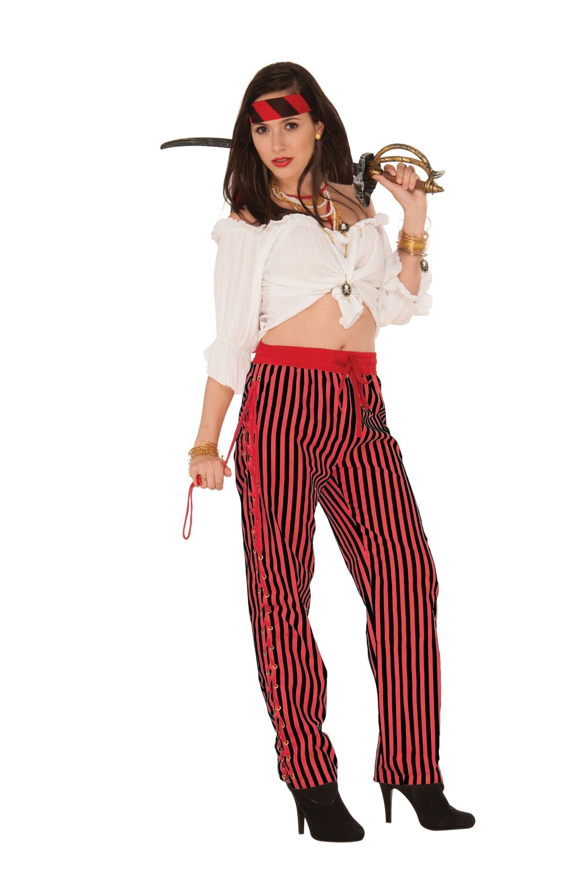 Pirate Pants Red &amp; Black