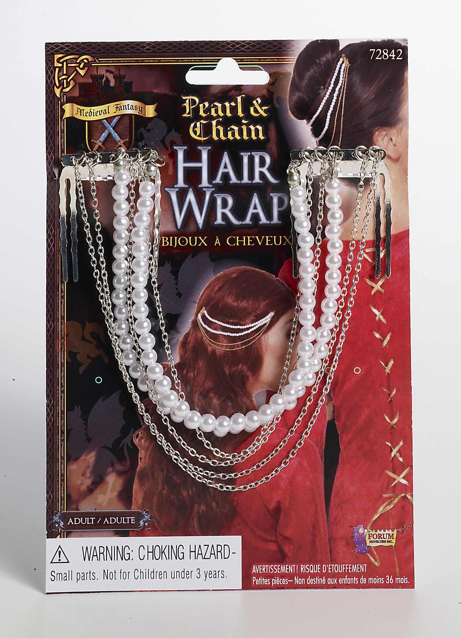 Pearl & Chain Hairwrap