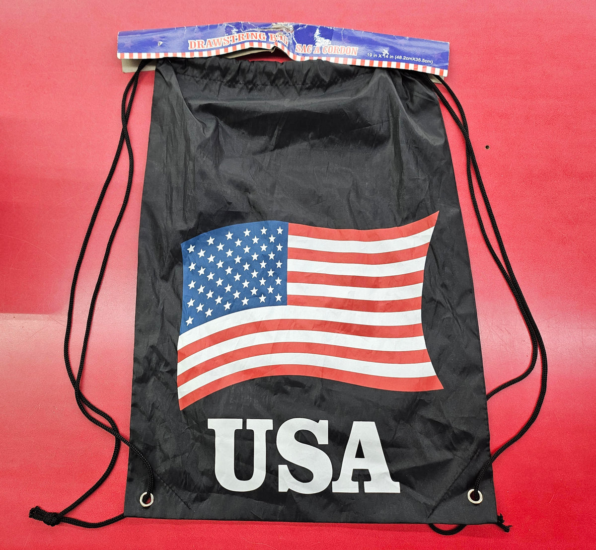 Patriotic Drawstring Bag