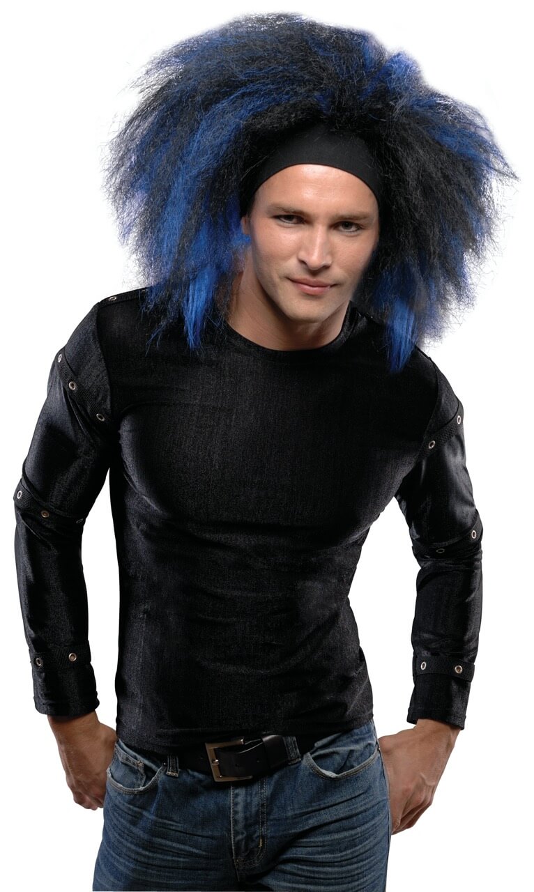 Rocking Wig-Blue