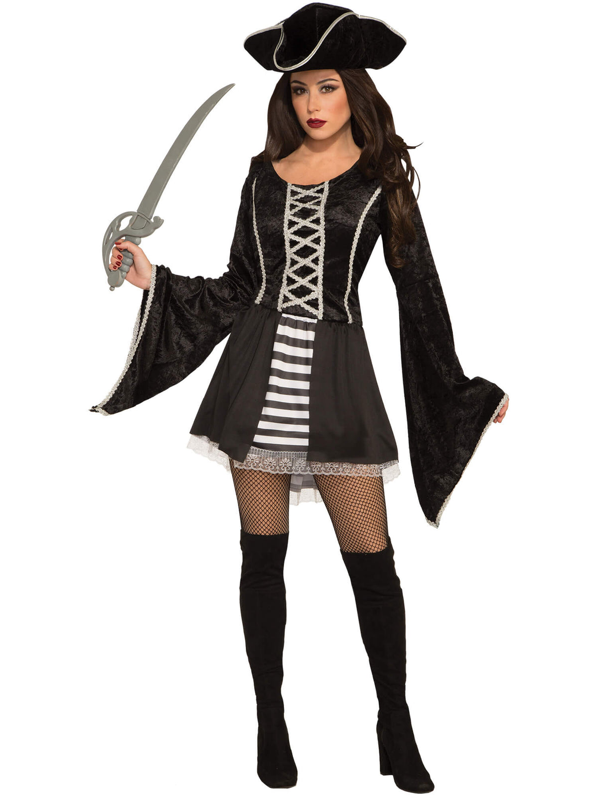 Womens Black Seas Pirate Costume