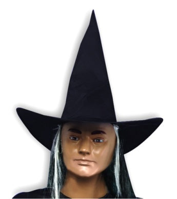 Click image to zoom Witch Hat With Hair