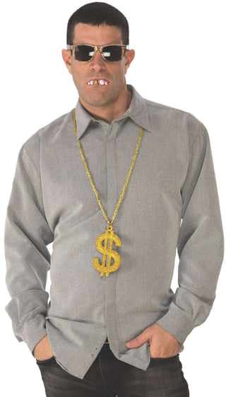 Pimp Kit Glasses Teeth Necklace