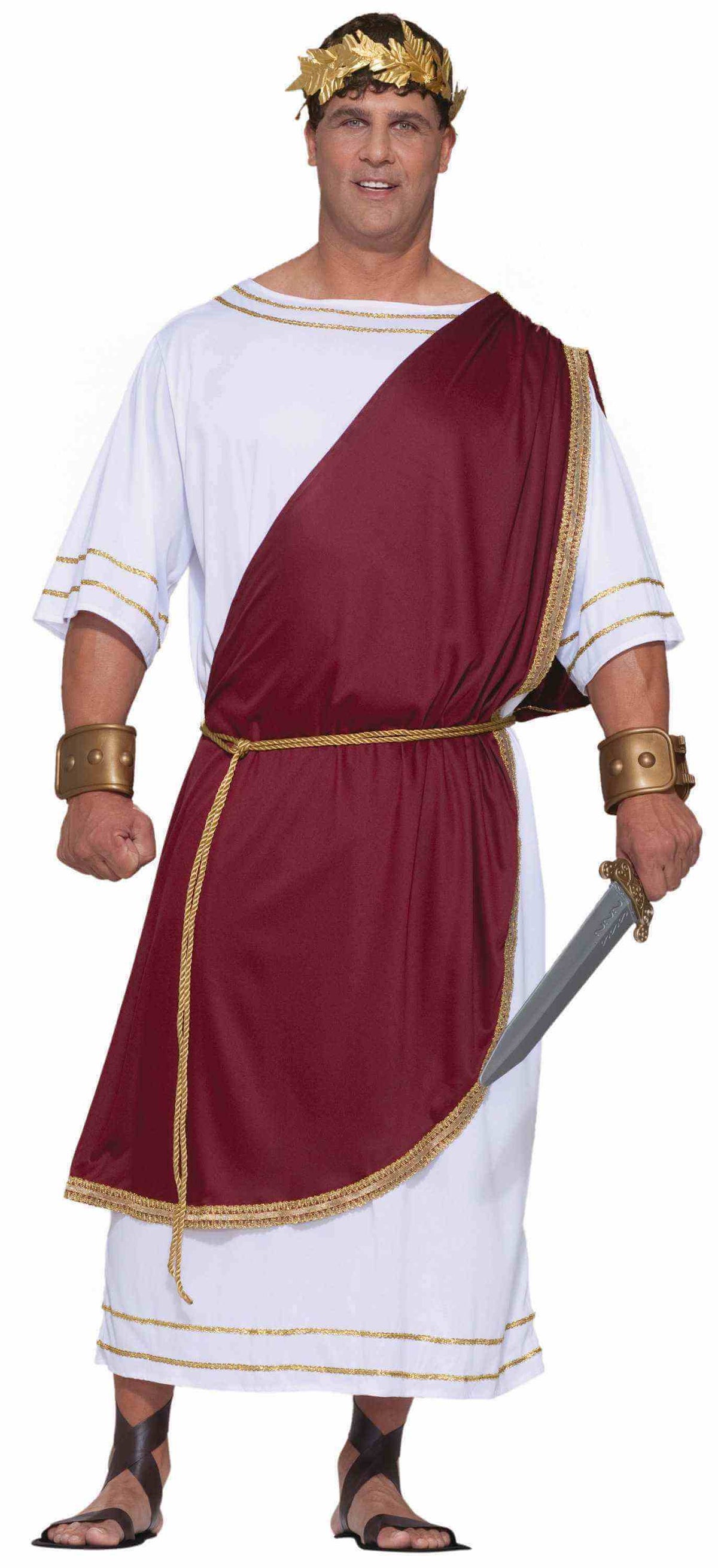 Mens Mighty Caesar Costume - Plus