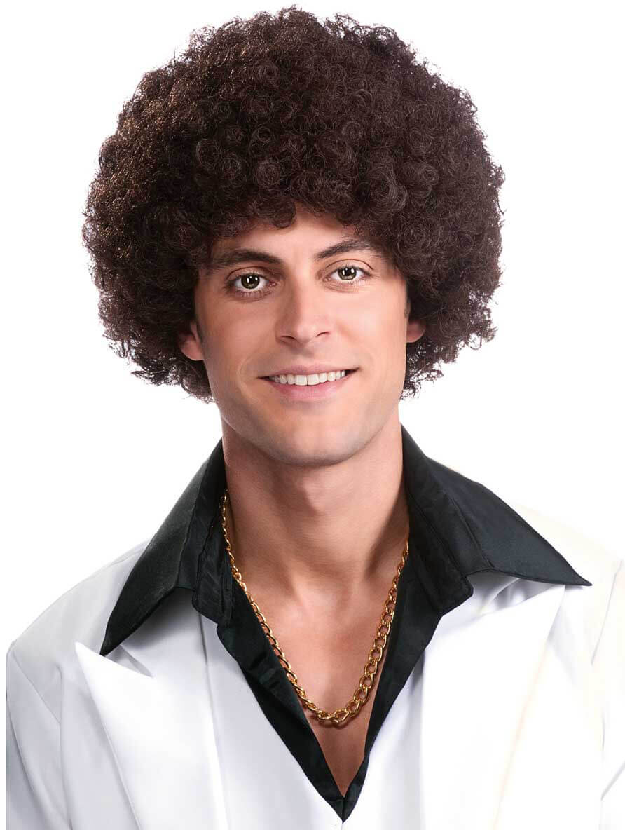 Brown Afro Wig