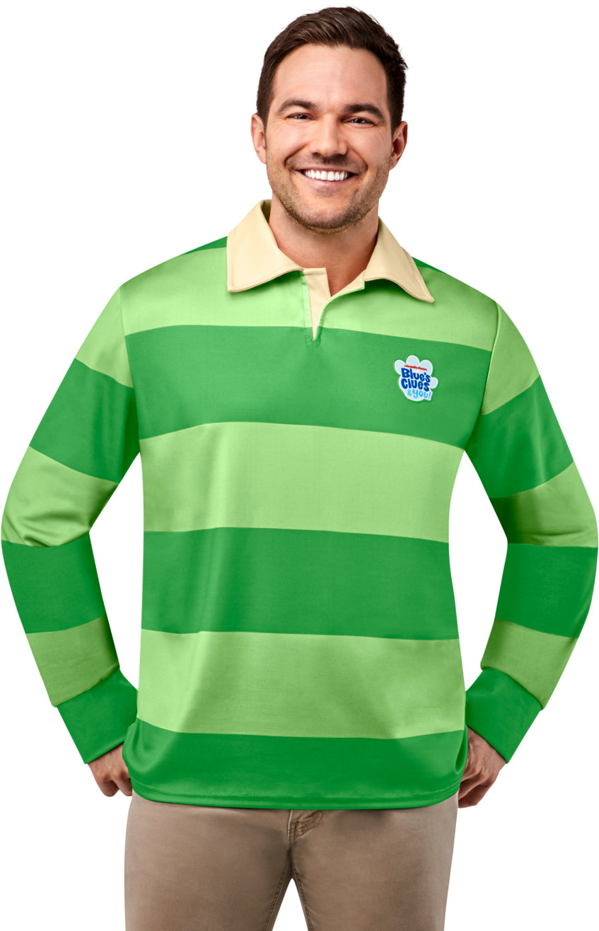 Steve Adult Costume Top Blue's Clues