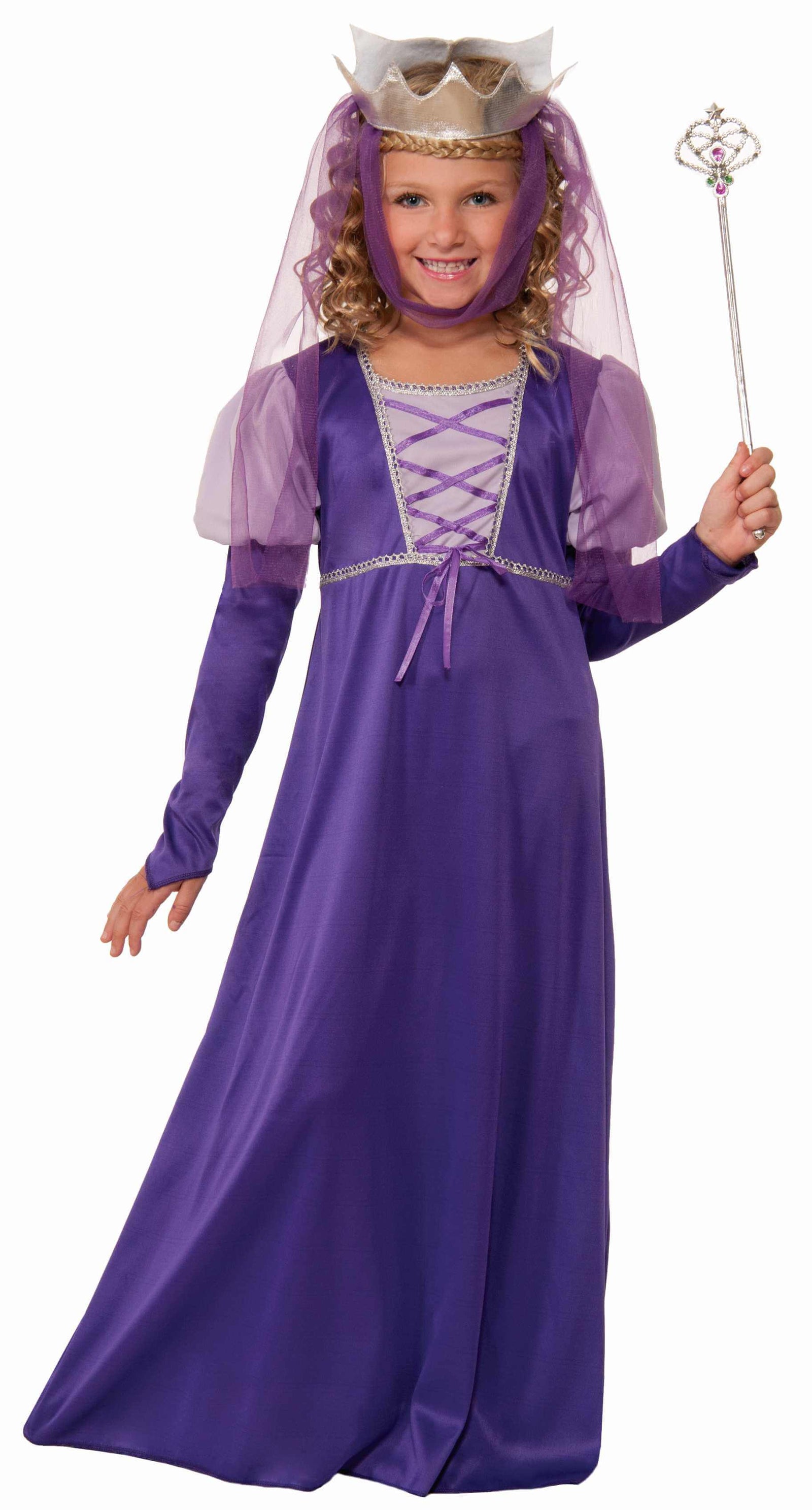 Girls Renaissance Queen Costume