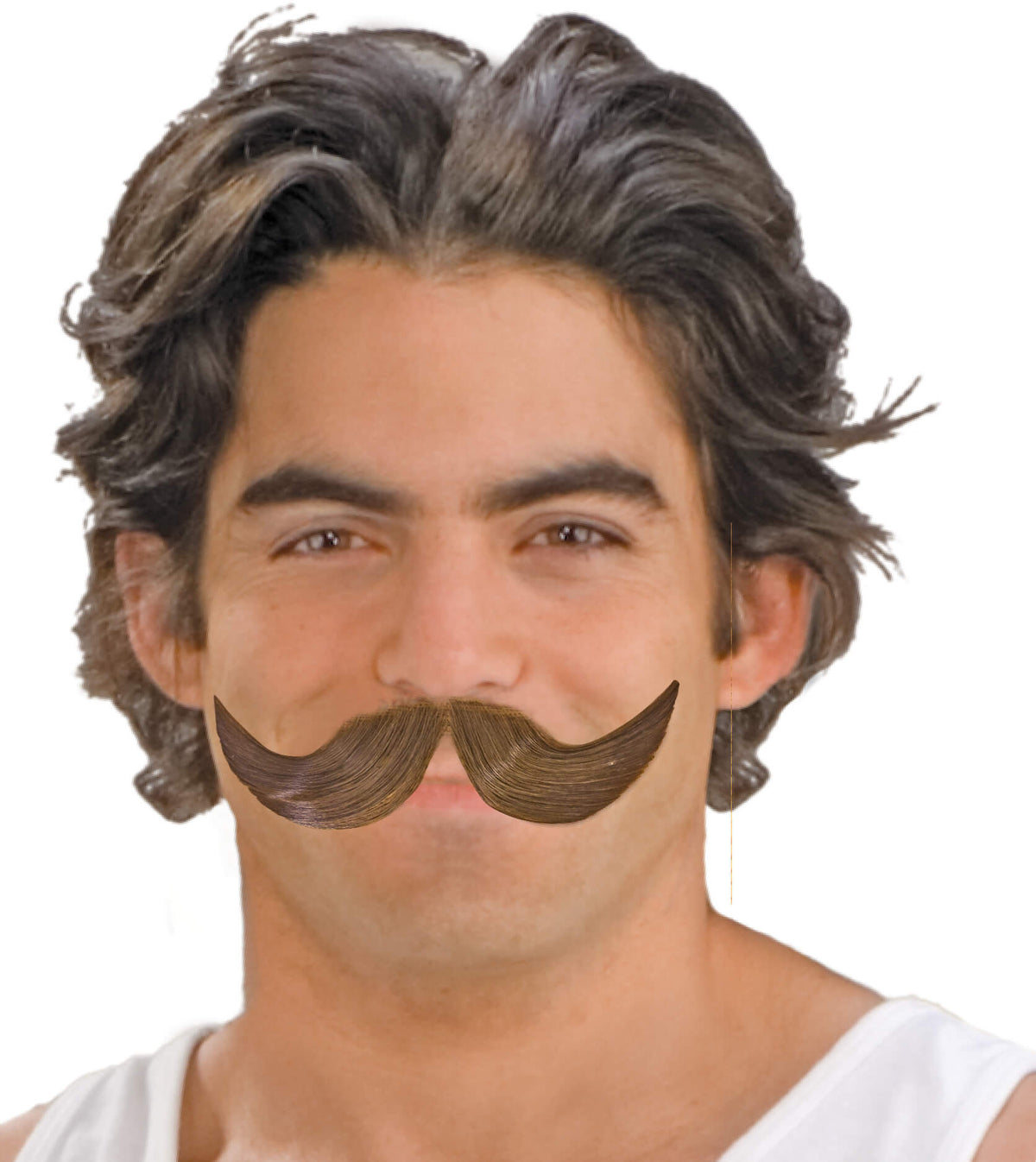 Full Winged Moustache Brown