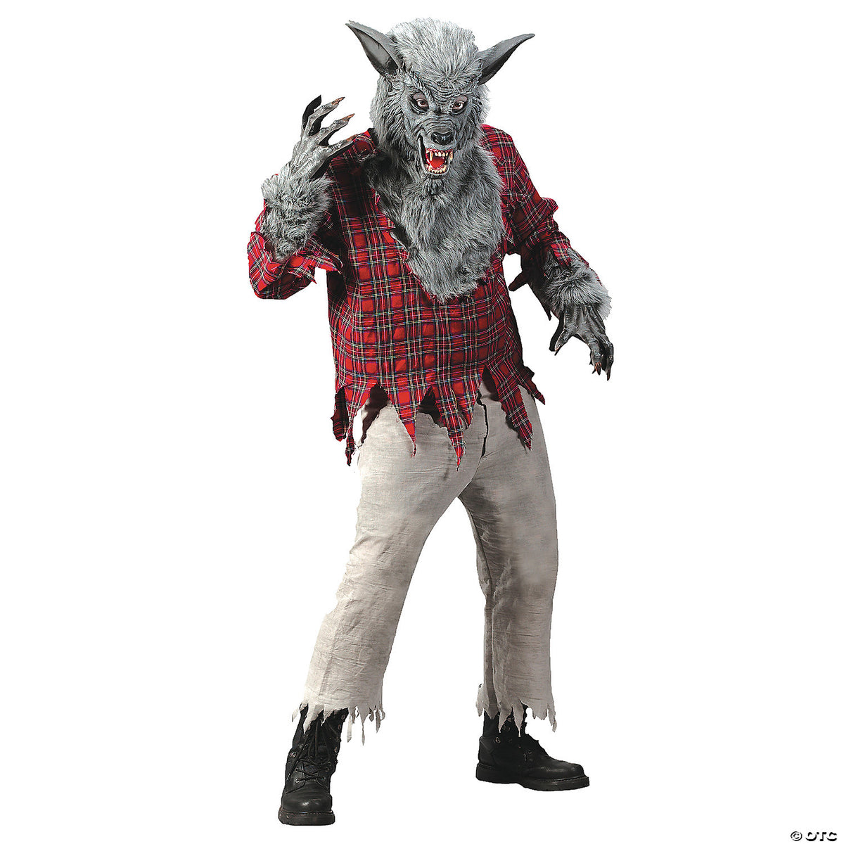 Men&#39;s Silver Werewolf Costume Adult Standard