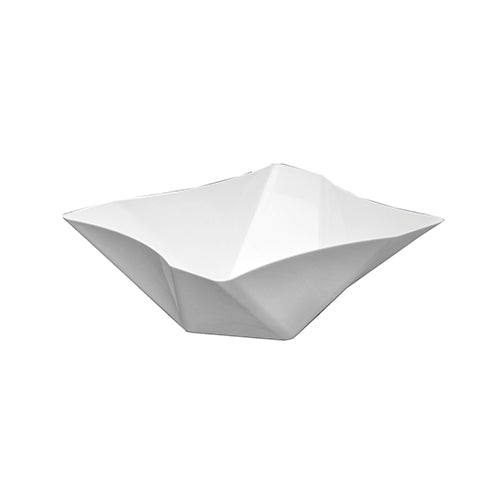 81 OZ. TWIST SQUARE SERVING BOWLS – WHITE