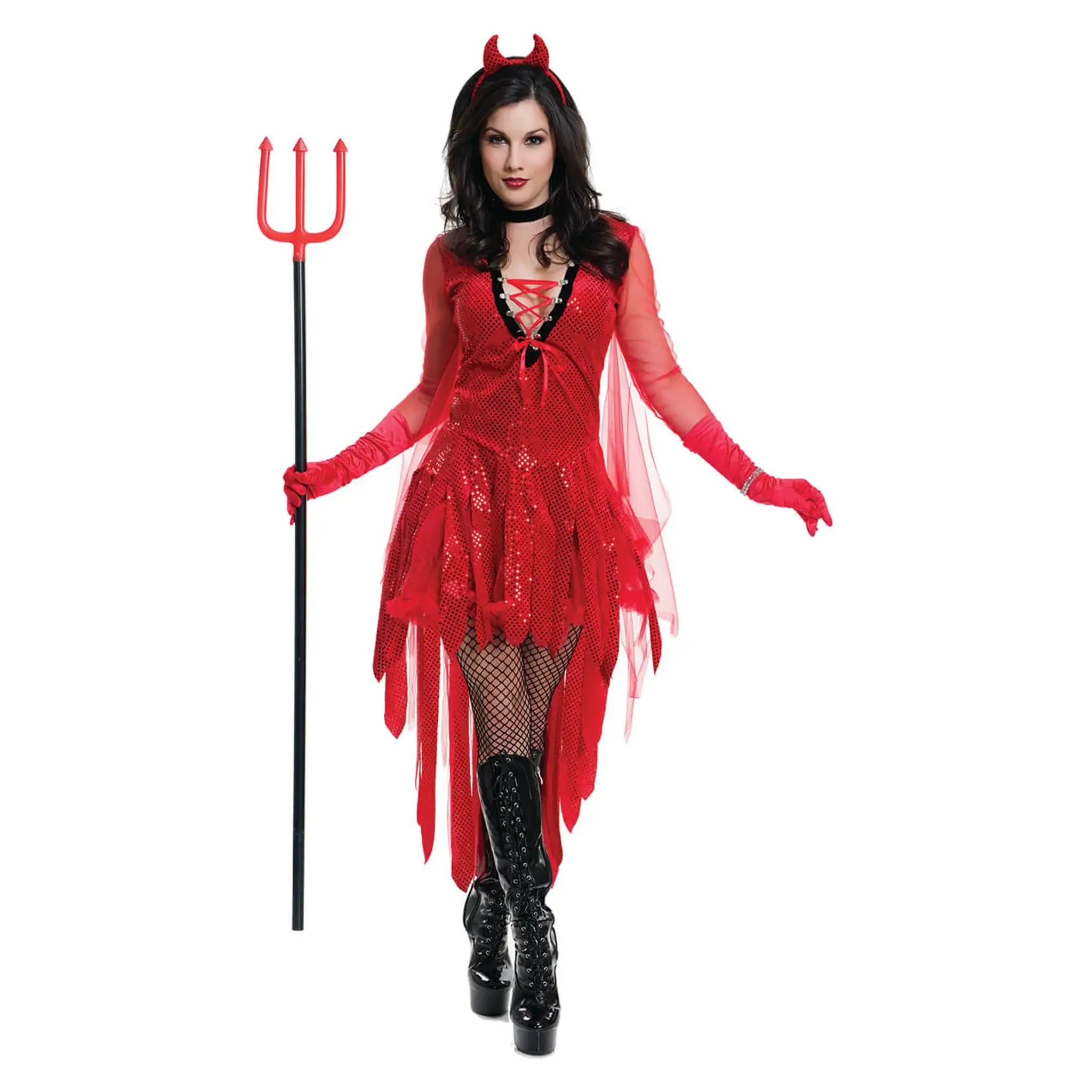 Womens Red Hot Devil Costume
