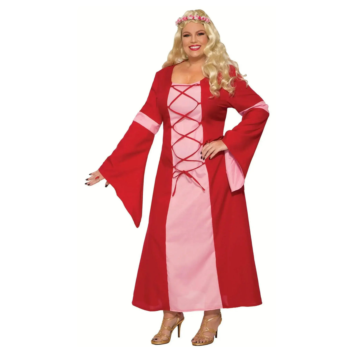Womens Renaissance Woman Costume - Plus