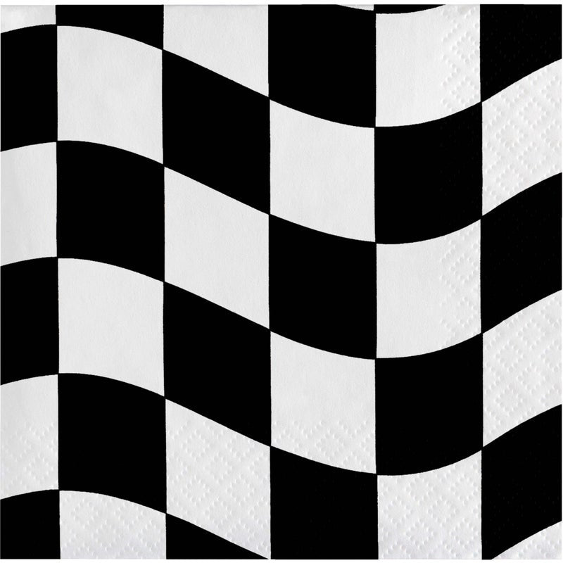 Checkered Flag Beverage Napkins